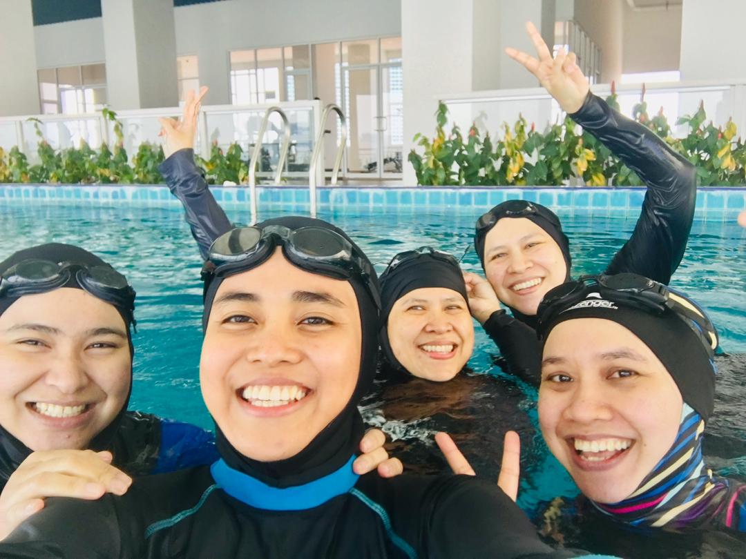 Swimming class